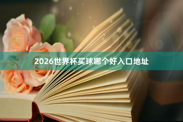 2026世界杯买球哪个好入口地址